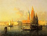 A View of Venice from Isola di S. Georgio by Antoine Bouvard